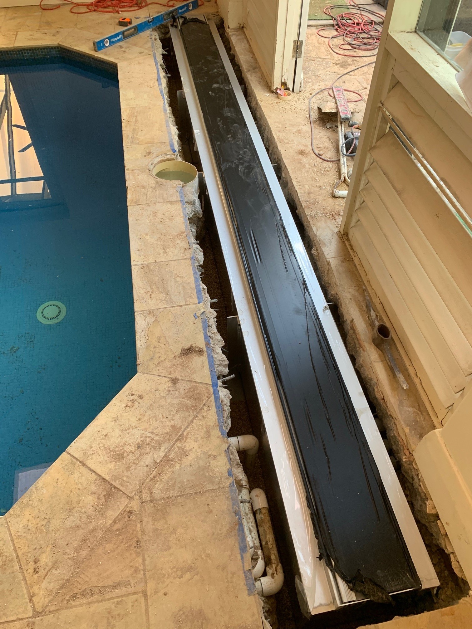 Blanket Box in ground